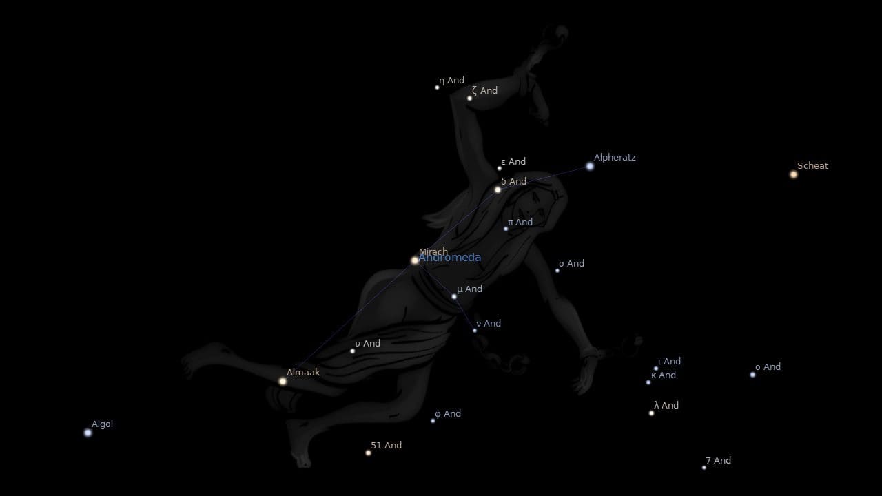 andromeda constellation myth