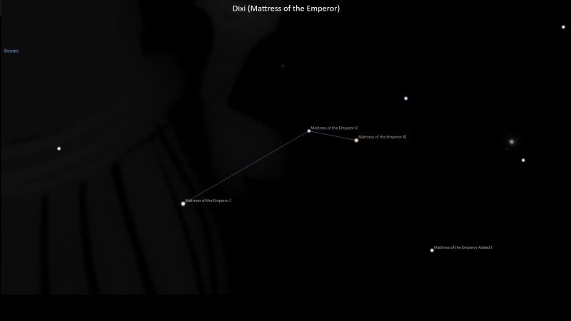 Asterism Dixi – Mattress of the Emperor