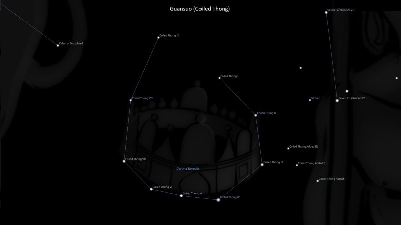 Asterism Guansuo – Coiled Thong