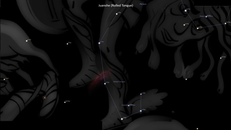 Asterism Juanshe – Rolled Tongue