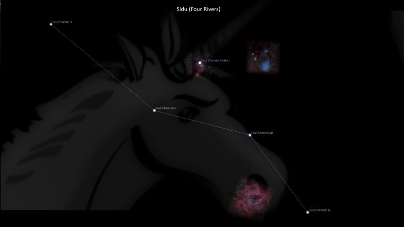 Asterism Sidu – Four Rivers
