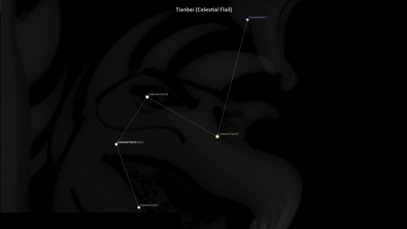 Asterism Tianbei – Celestial Flail