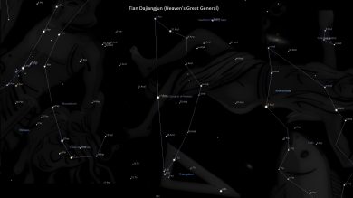 Asterism Tian Dajiangjun – Heaven's Great General