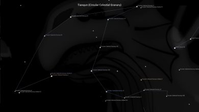 Asterism Tianqun – Circular Celestial Granary