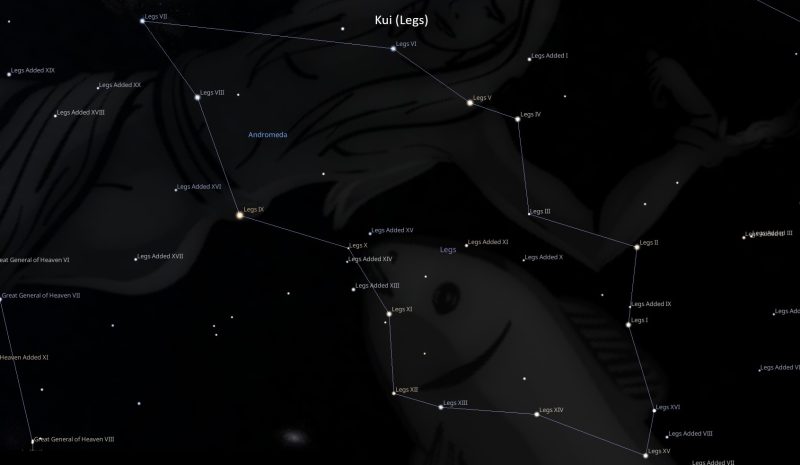 Kui Asterism Kui – Legs