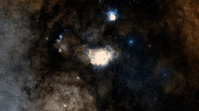 M8 Lagoon Nebula, Spiculum