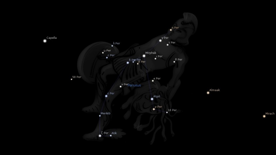 Perseus Constellation Stars – Astrology King