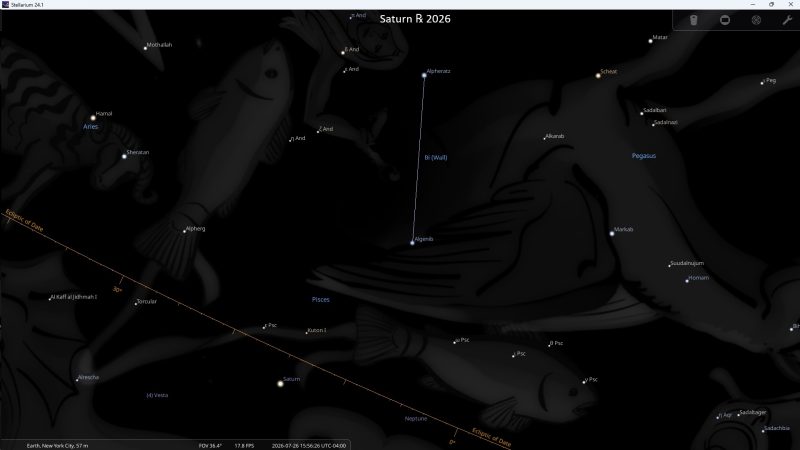 Saturn Retrograde July 2026