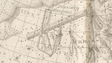 Telescopium Herschelii Constellation