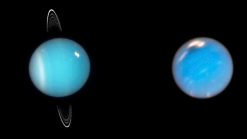 Uranus and Neptune