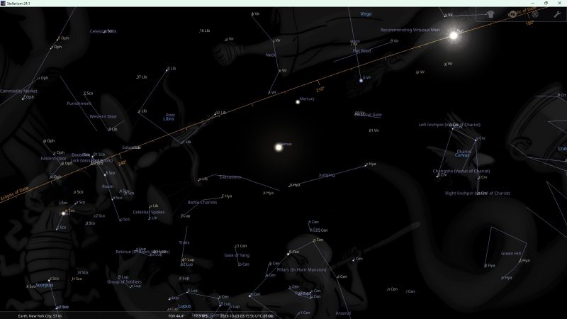 Venus Stations Retrograde 2026