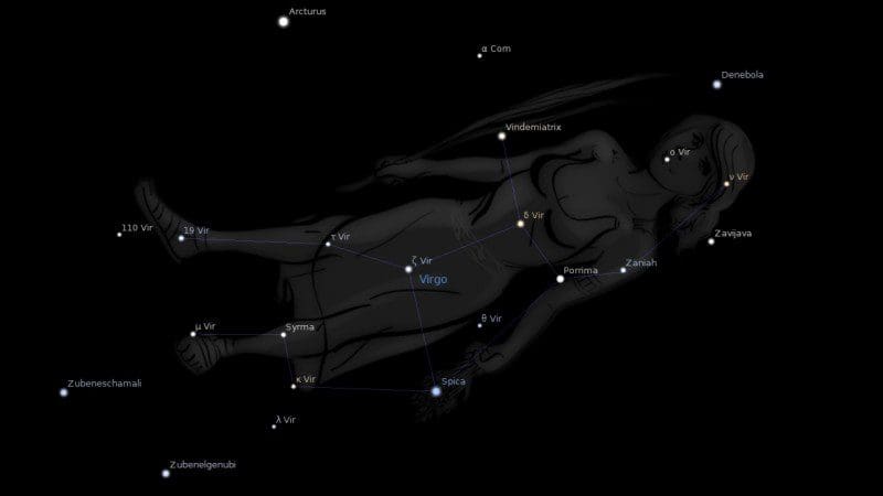 Sonda Cassini oficialmente neutralizada Virgo-constellation-800x450