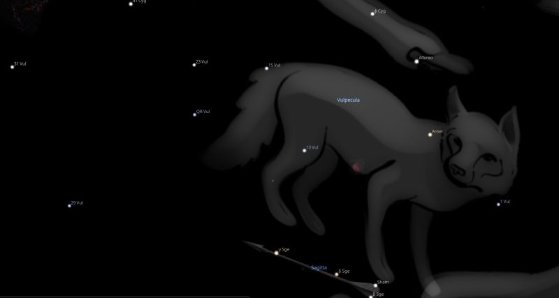 Vulpecula Constellation